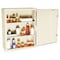 Harloff Large Narcotics Cabinet, Double Locking Outer Door NC30D24-ST2 - alternate 2